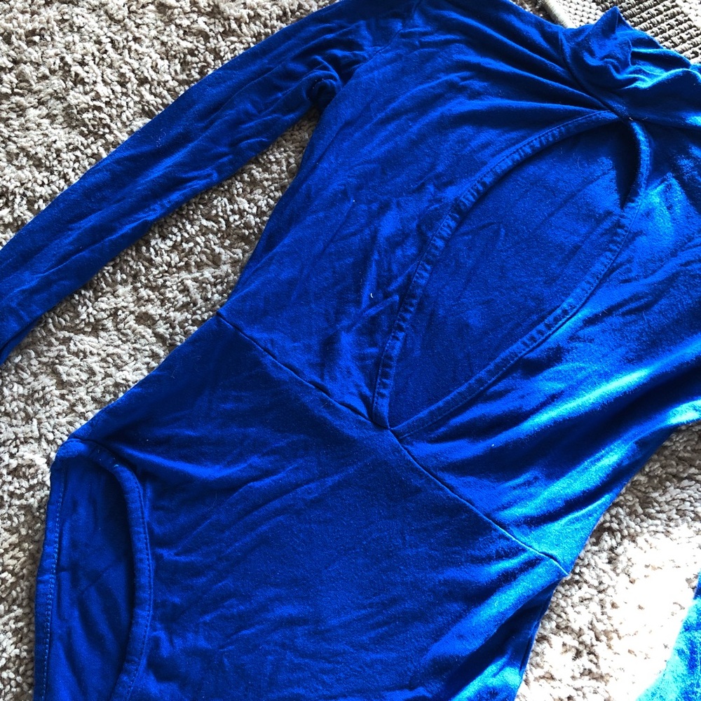Blue One Piece.
